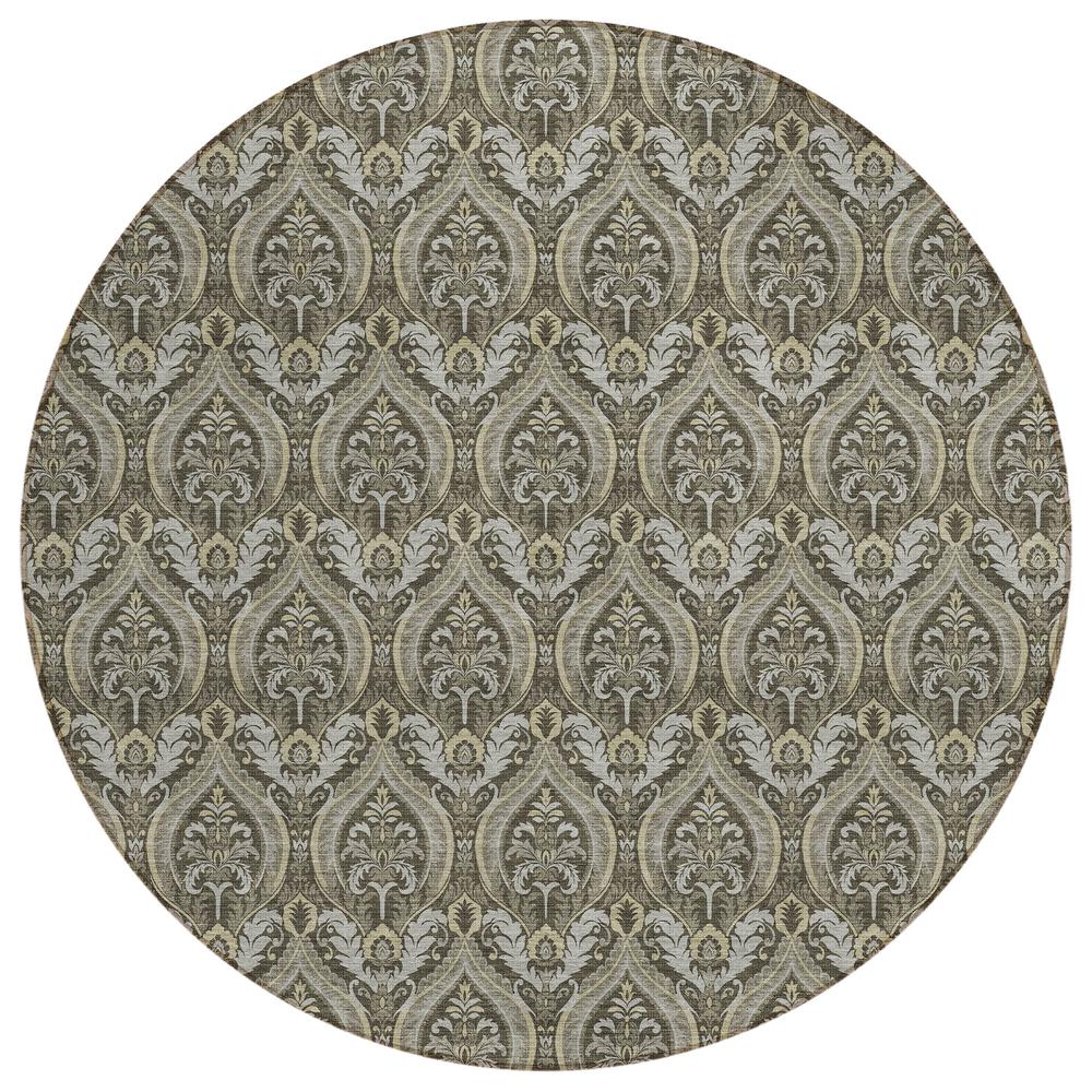 Chantille ACN572 Brown 8' x 8' Rug. Picture 1