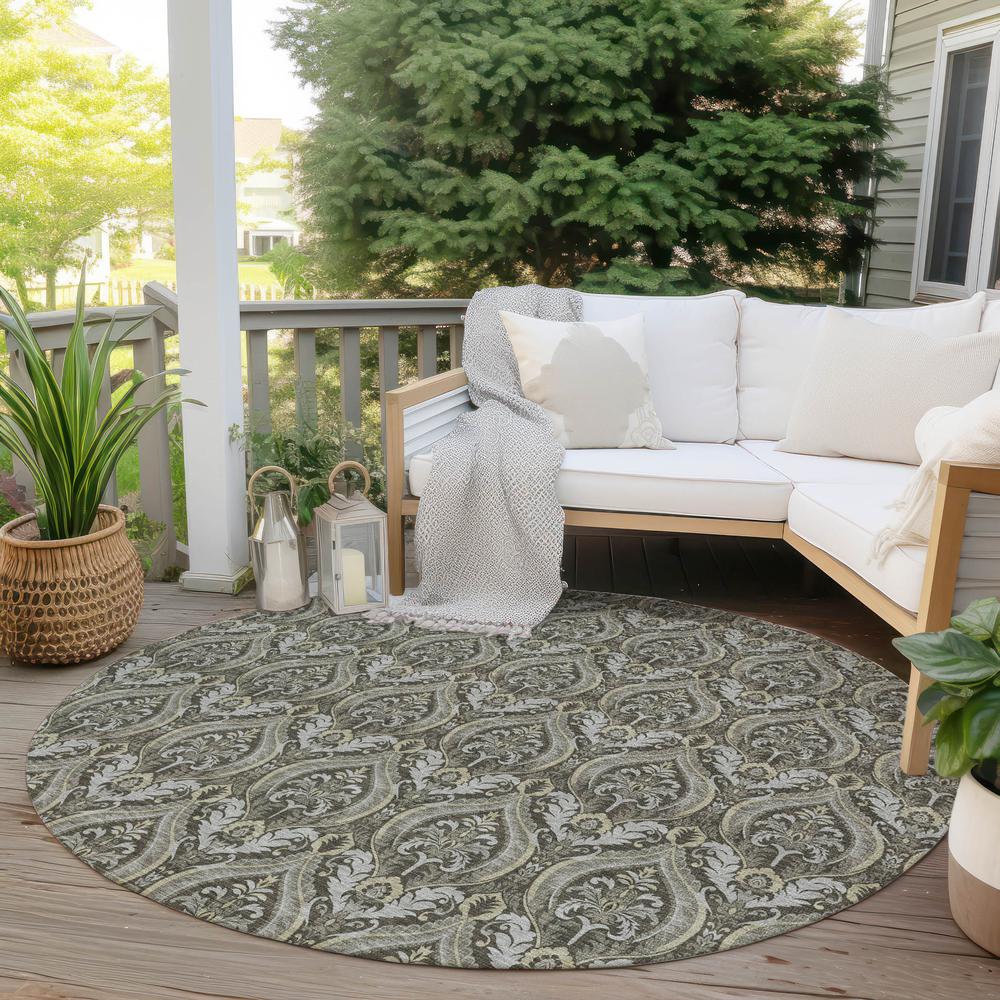 Chantille ACN572 Brown 8' x 8' Rug. Picture 7