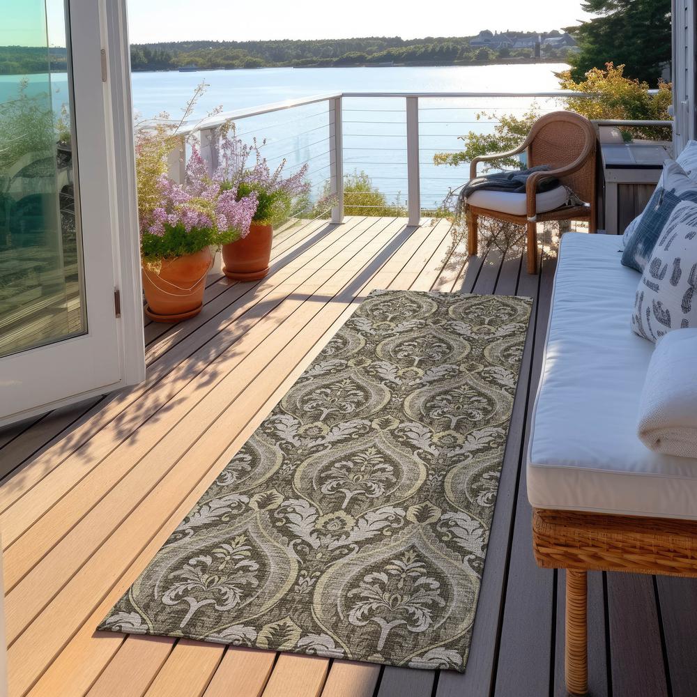 Chantille ACN572 Brown 2'3" x 7'6" Rug. Picture 7