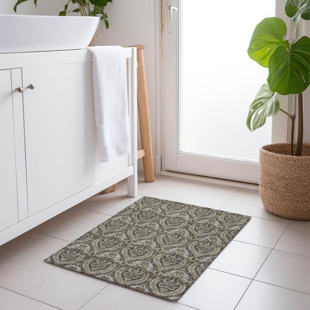Chantille ACN572 Brown 1'8" x 2'6" Rug. Picture 6