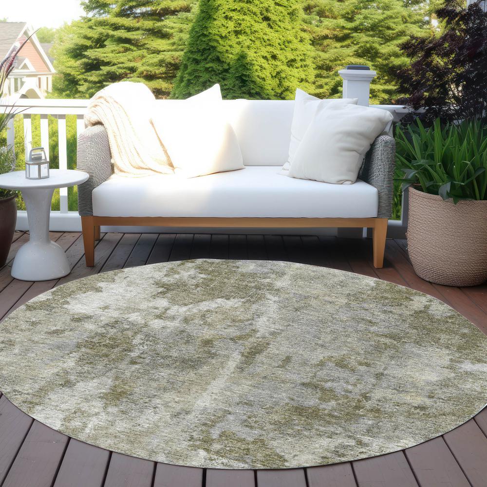 Chantille ACN573 Brown 8' x 8' Rug. Picture 7