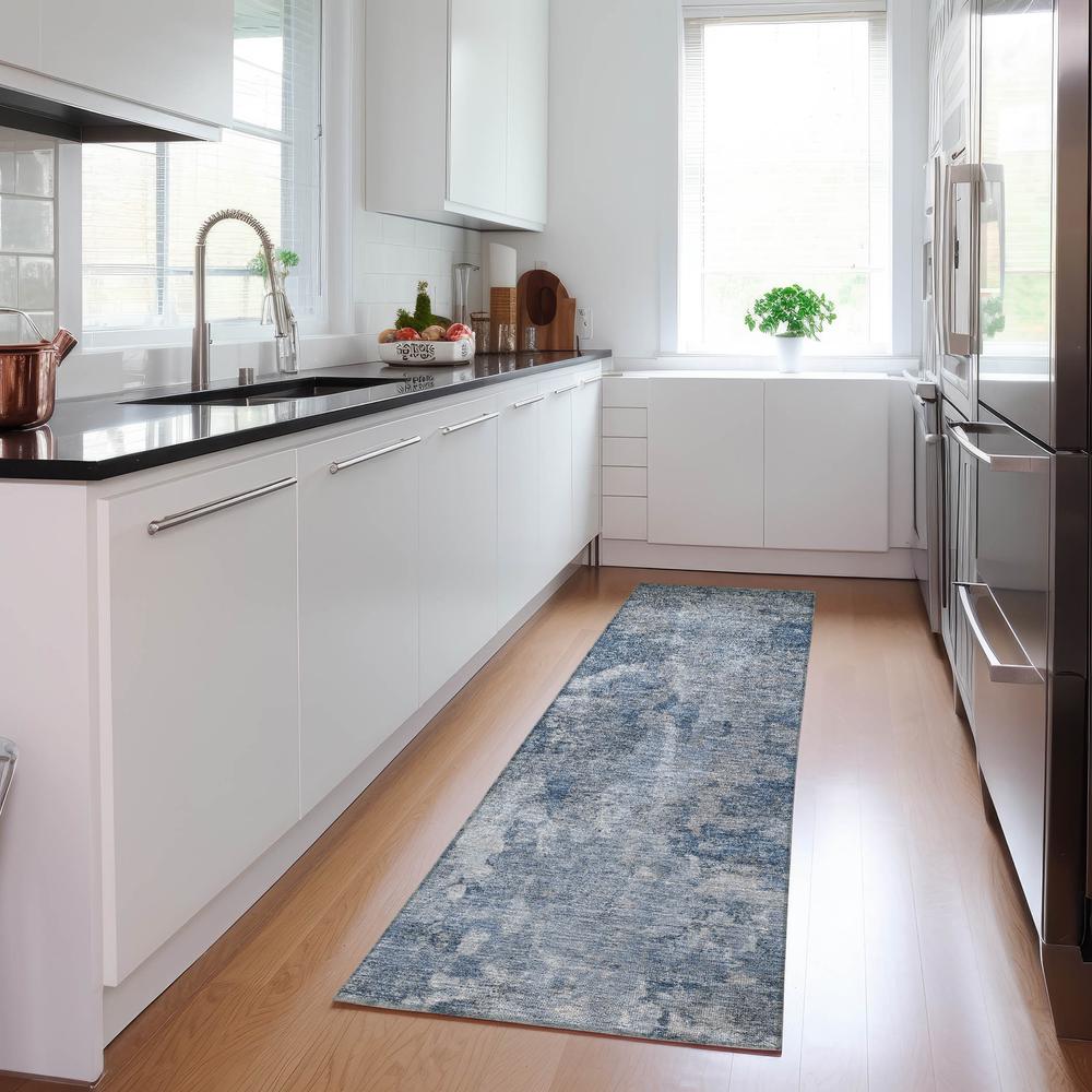 Chantille ACN573 Blue 2'3" x 7'6" Rug. Picture 6