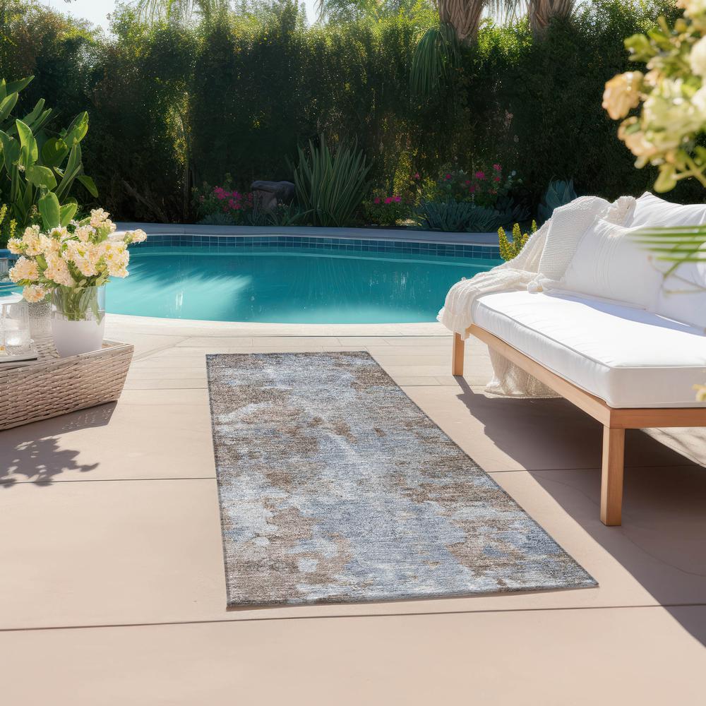 Chantille ACN573 Brown 2'3" x 7'6" Rug. Picture 7