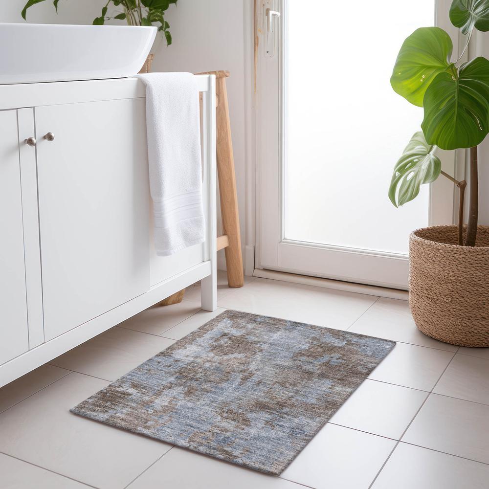 Chantille ACN573 Brown 1'8" x 2'6" Rug. Picture 6