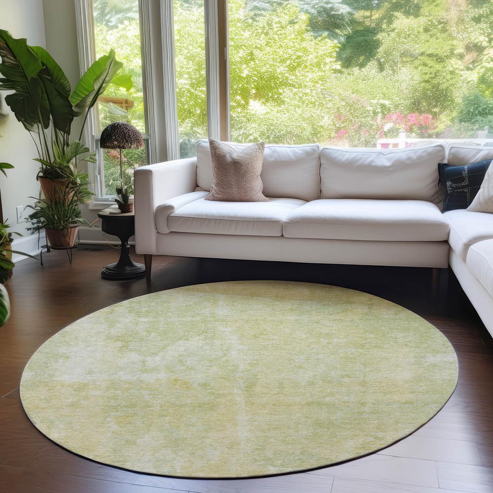 Chantille ACN573 Gold 8' x 8' Rug. Picture 6