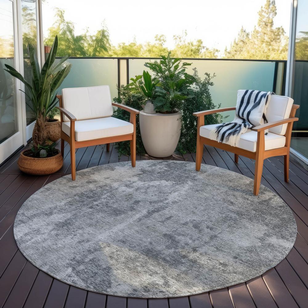 Chantille ACN573 Gray 8' x 8' Rug. Picture 7
