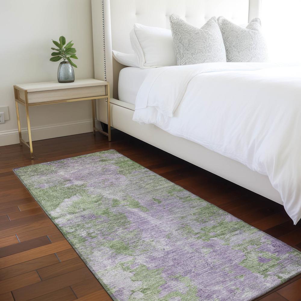 Chantille ACN573 Green 2'3" x 7'6" Rug. Picture 6
