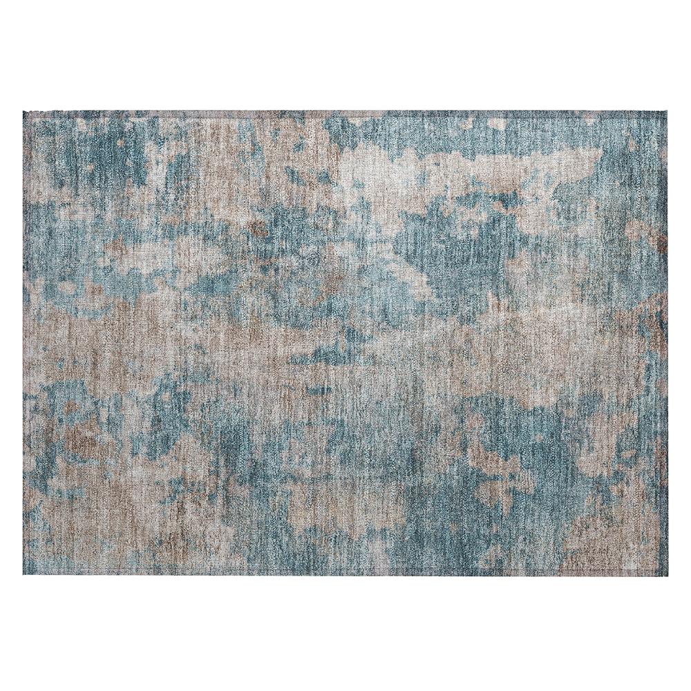 Chantille ACN573 Teal 1'8" x 2'6" Rug. Picture 1