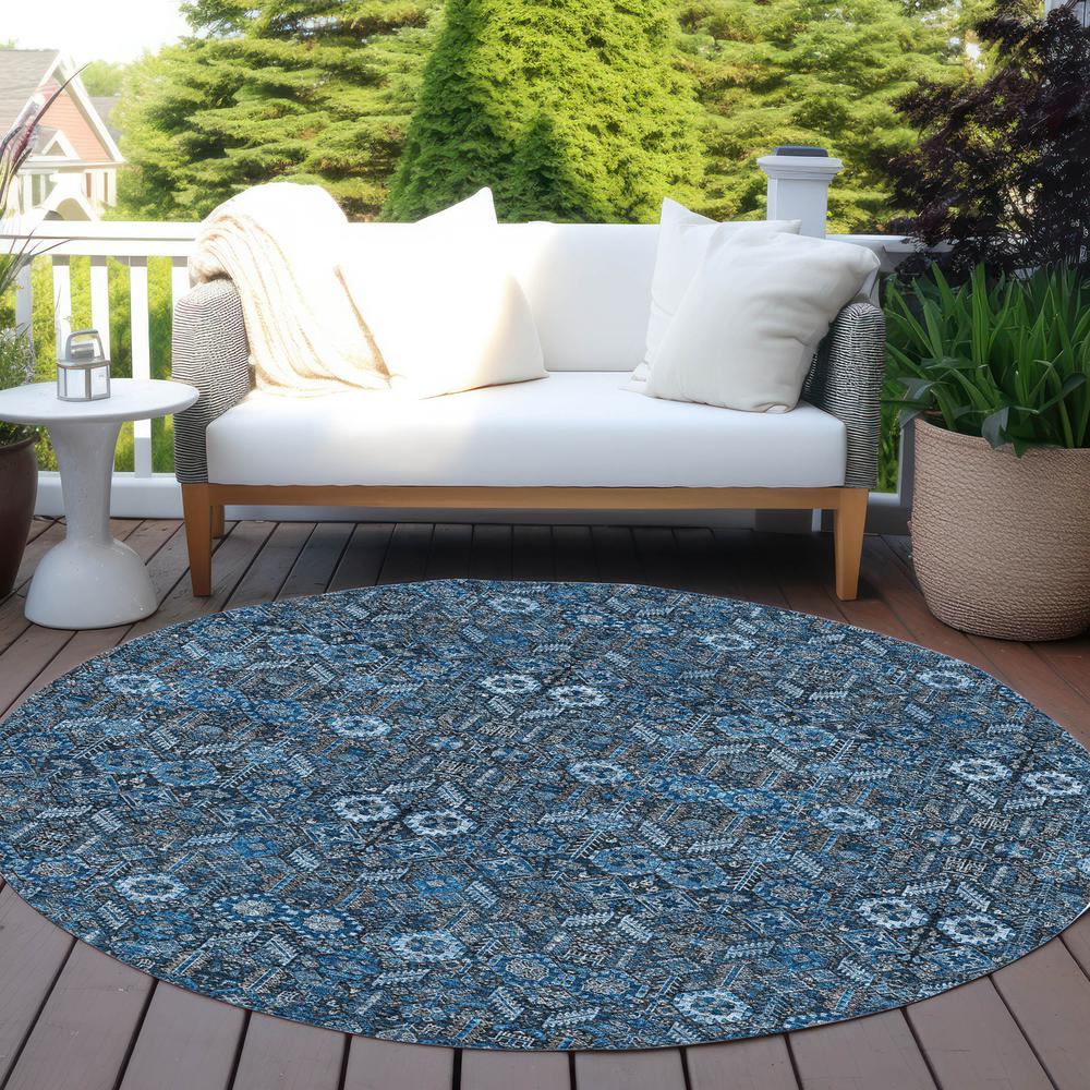 Chantille ACN574 Blue 8' x 8' Rug. Picture 7