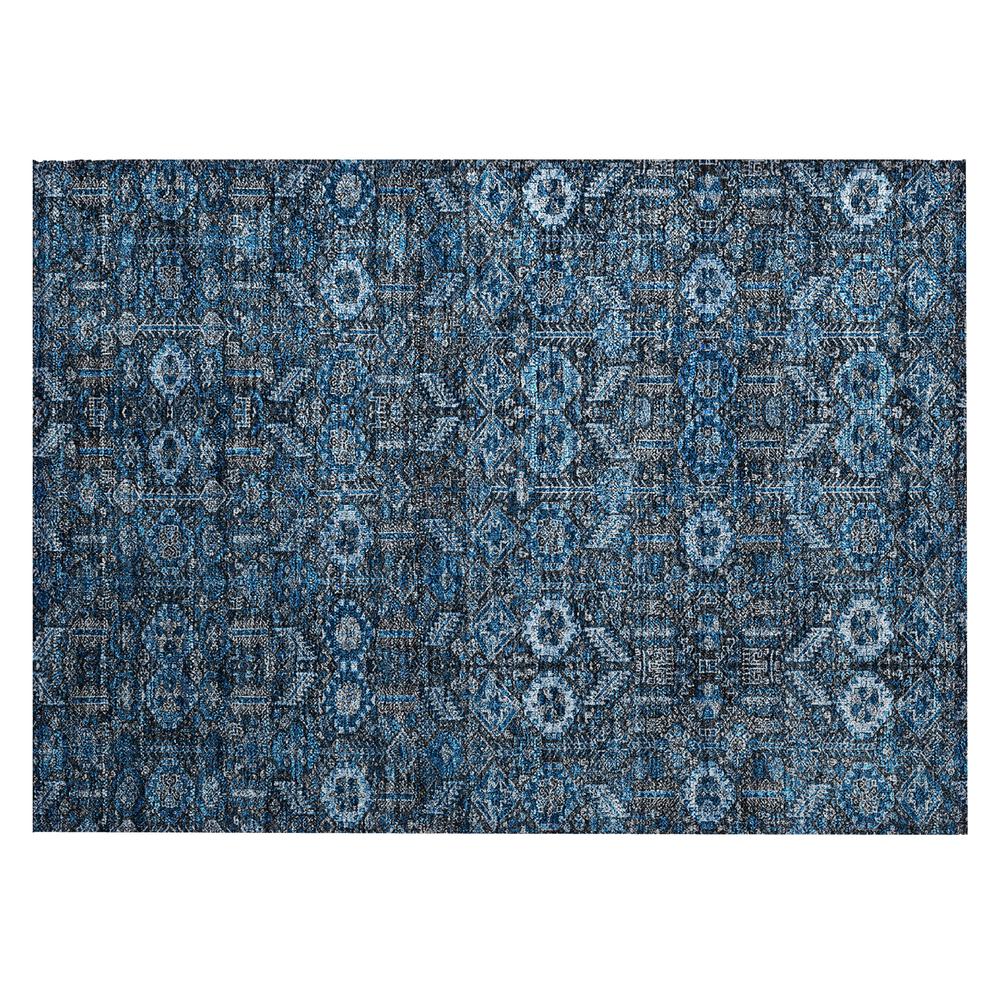 Chantille ACN574 Blue 1'8" x 2'6" Rug. Picture 1