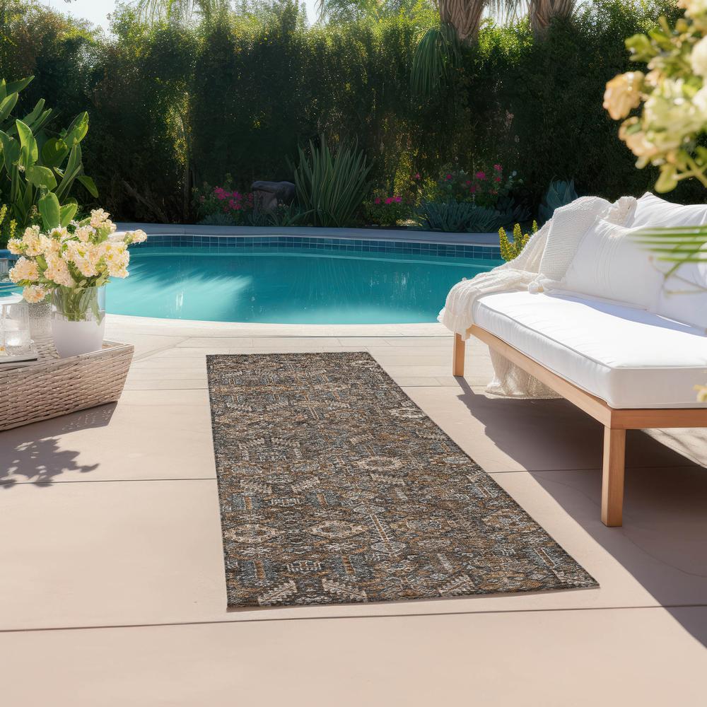 Chantille ACN574 Brown 2'3" x 7'6" Rug. Picture 8