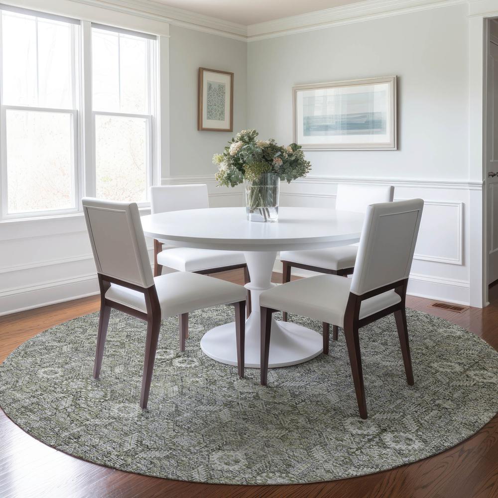 Chantille ACN574 Gray 8' x 8' Rug. Picture 6