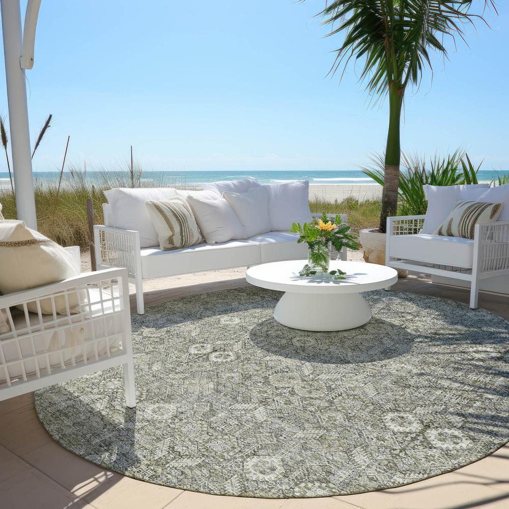 Chantille ACN574 Gray 8' x 8' Rug. Picture 7