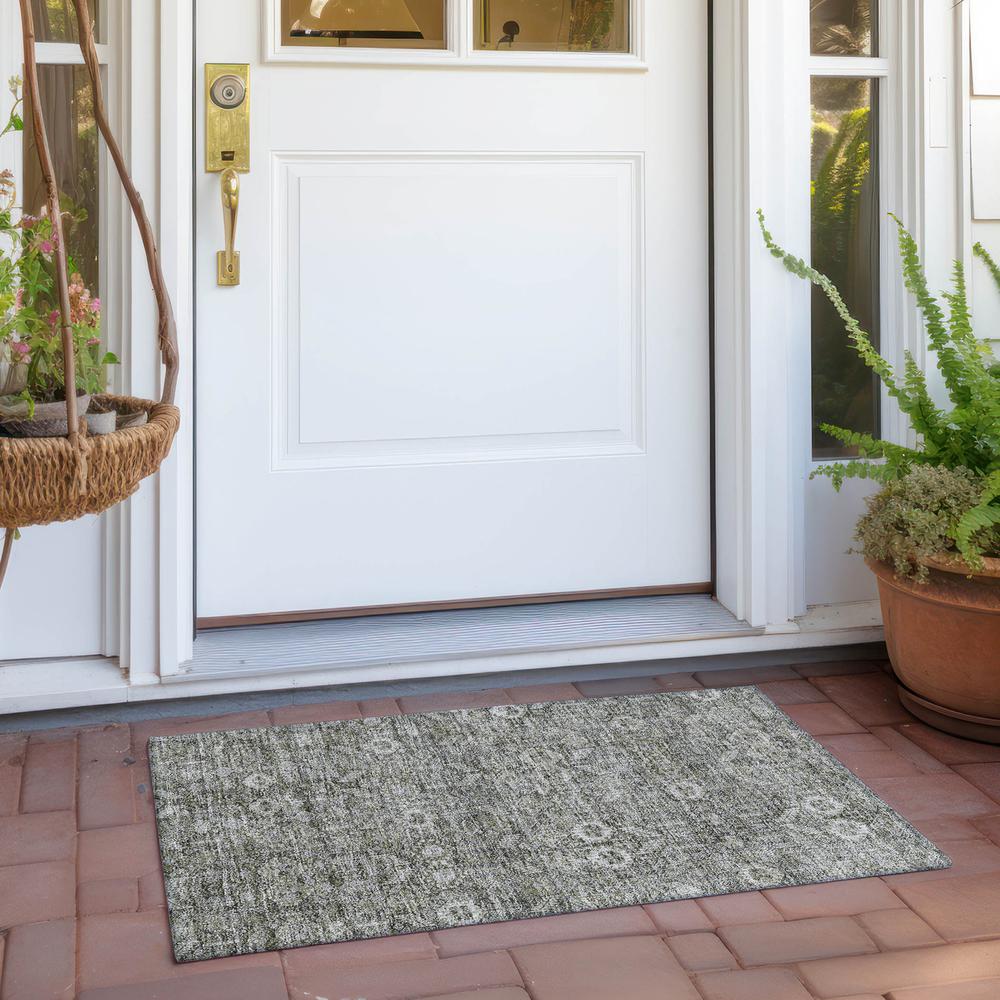 Chantille ACN574 Gray 1'8" x 2'6" Rug. Picture 8