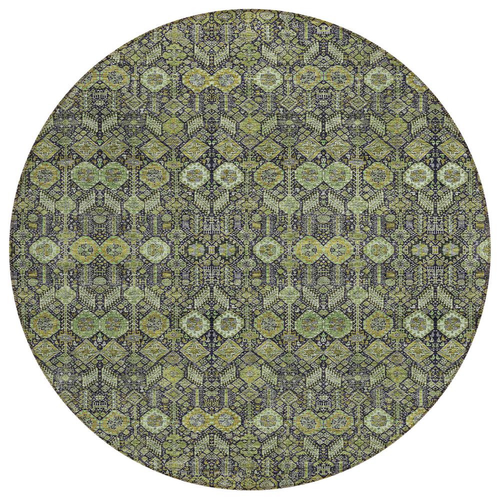 Chantille ACN574 Green 8' x 8' Rug. Picture 1