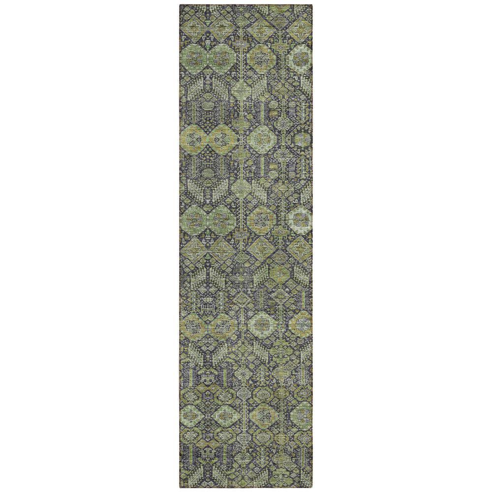 Chantille ACN574 Green 2'3" x 7'6" Rug. Picture 1