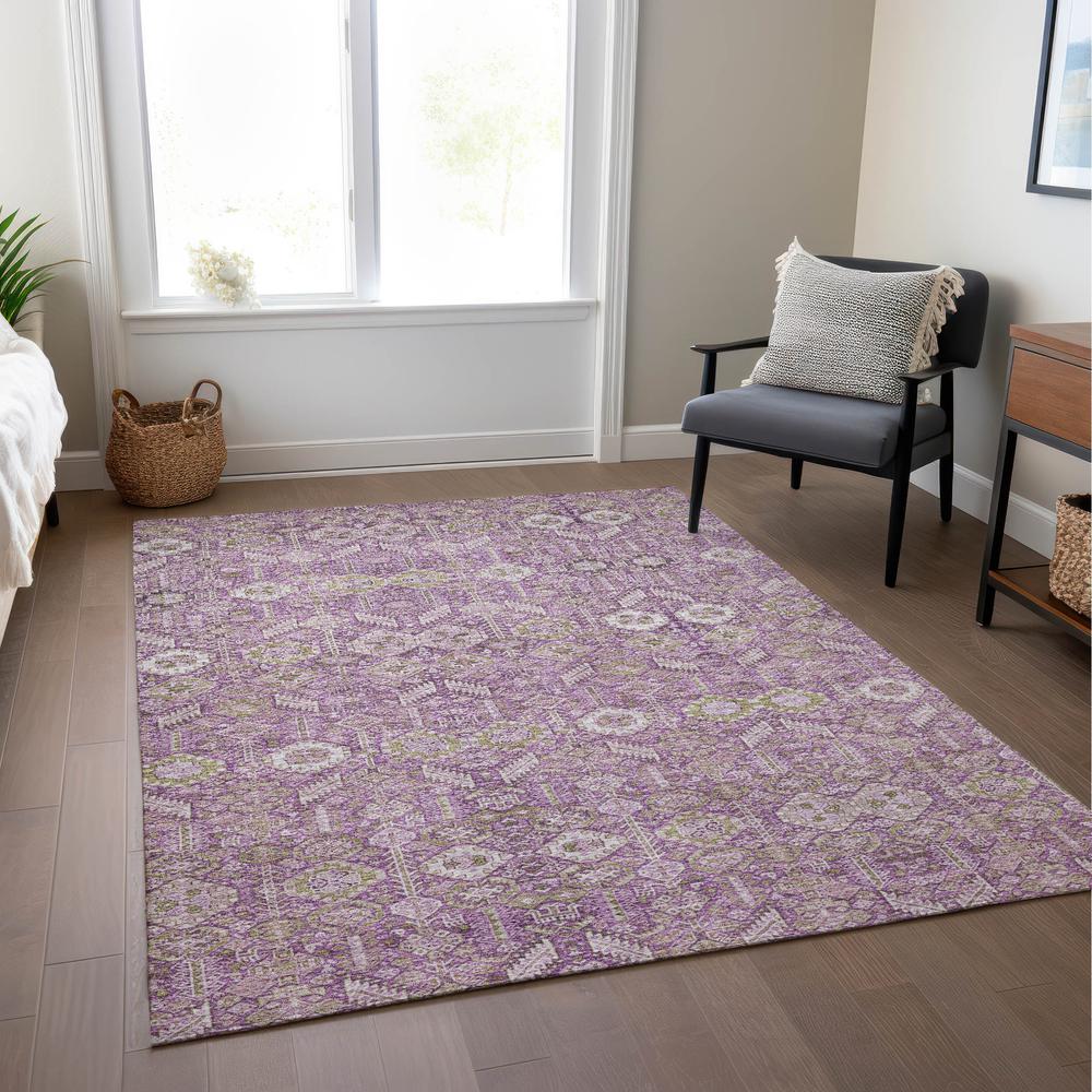 Chantille ACN574 Purple 2'6" x 3'10" Rug. Picture 7