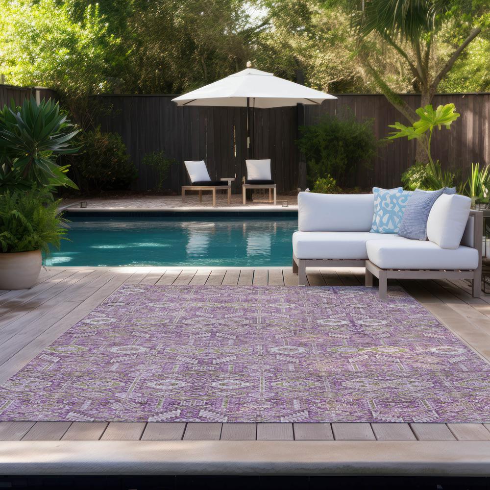 Chantille ACN574 Purple 2'6" x 3'10" Rug. Picture 9