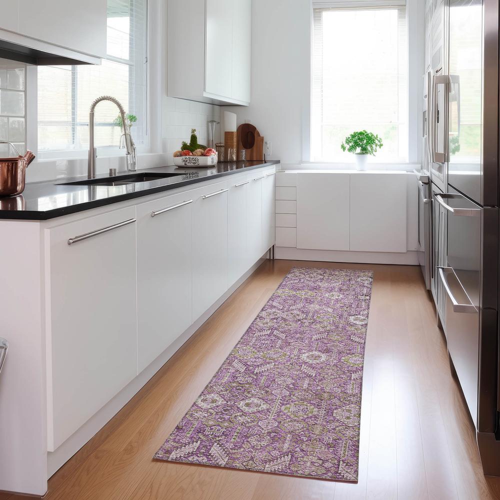 Chantille ACN574 Purple 2'3" x 7'6" Rug. Picture 6