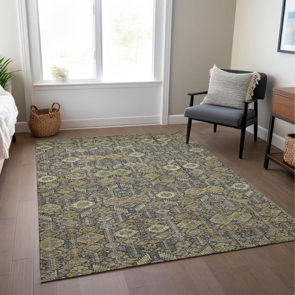 Chantille ACN574 Orange 2'6" x 3'10" Rug. Picture 7
