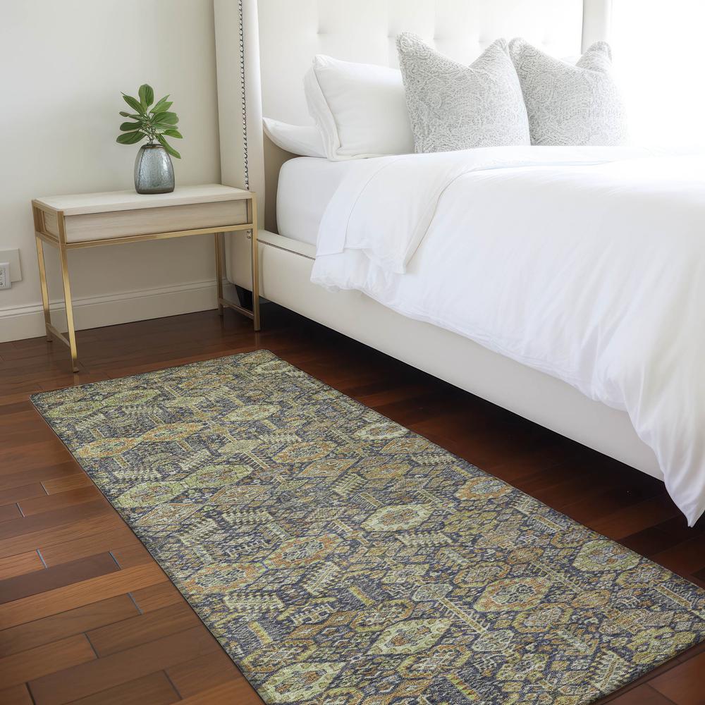 Chantille ACN574 Orange 2'3" x 7'6" Rug. Picture 6