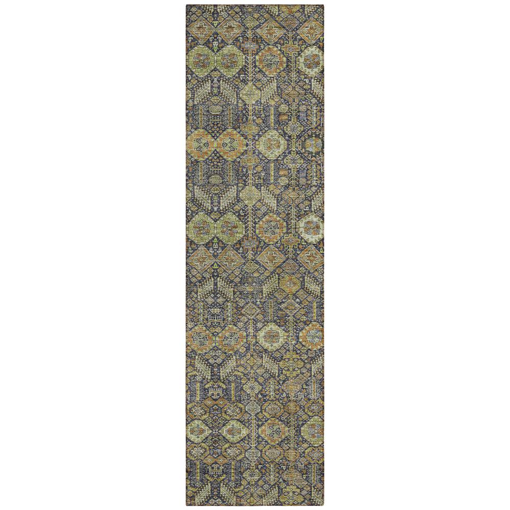 Chantille ACN574 Orange 2'3" x 7'6" Rug. Picture 1