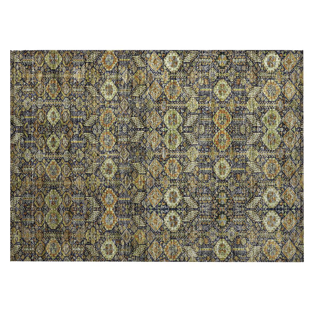 Chantille ACN574 Orange 1'8" x 2'6" Rug. Picture 1