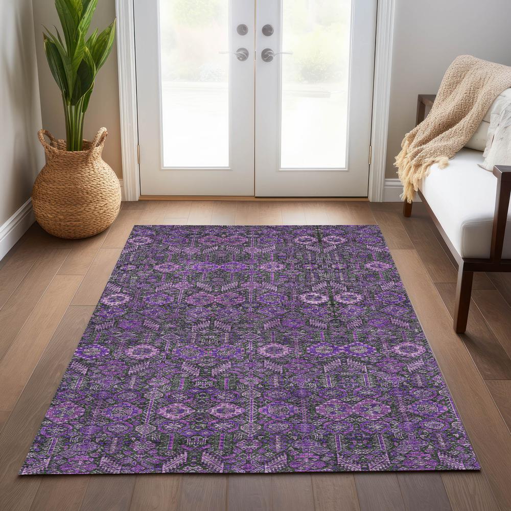 Chantille ACN574 Purple 2'6" x 3'10" Rug. Picture 7