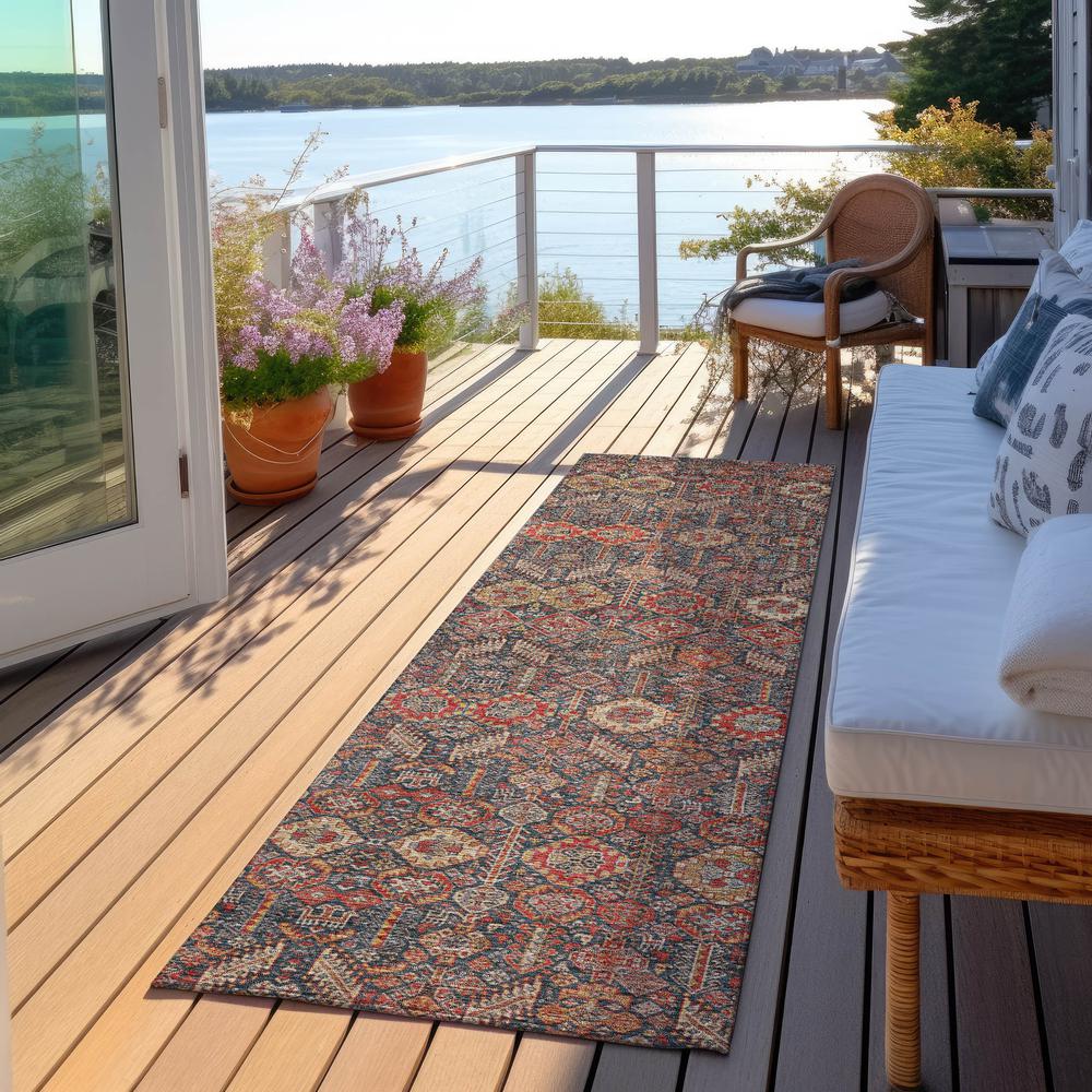 Chantille ACN574 Red 2'3" x 7'6" Rug. Picture 8