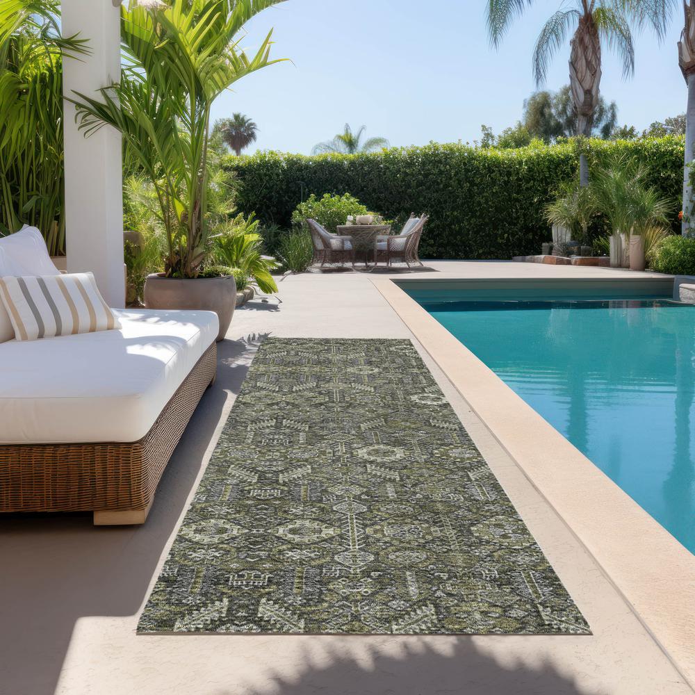 Chantille ACN574 Brown 2'3" x 7'6" Rug. Picture 7