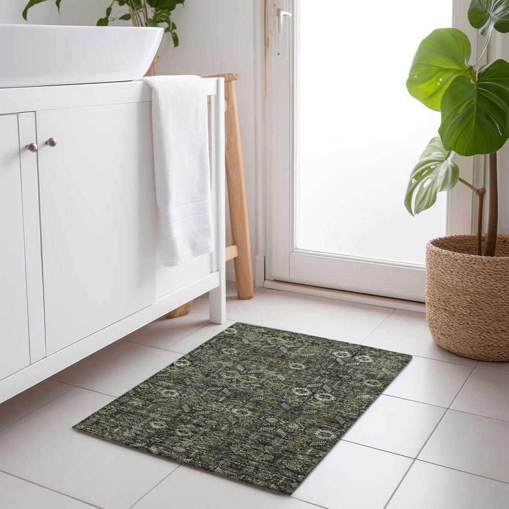 Chantille ACN574 Brown 1'8" x 2'6" Rug. Picture 6