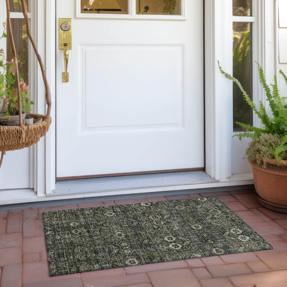 Chantille ACN574 Brown 1'8" x 2'6" Rug. Picture 7