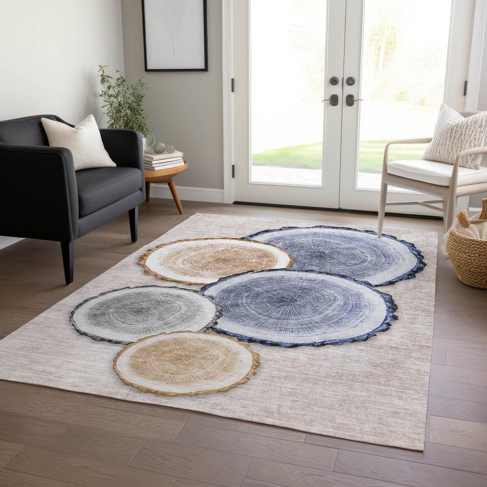 Chantille ACN575 Brown 2'6" x 3'10" Rug. Picture 6