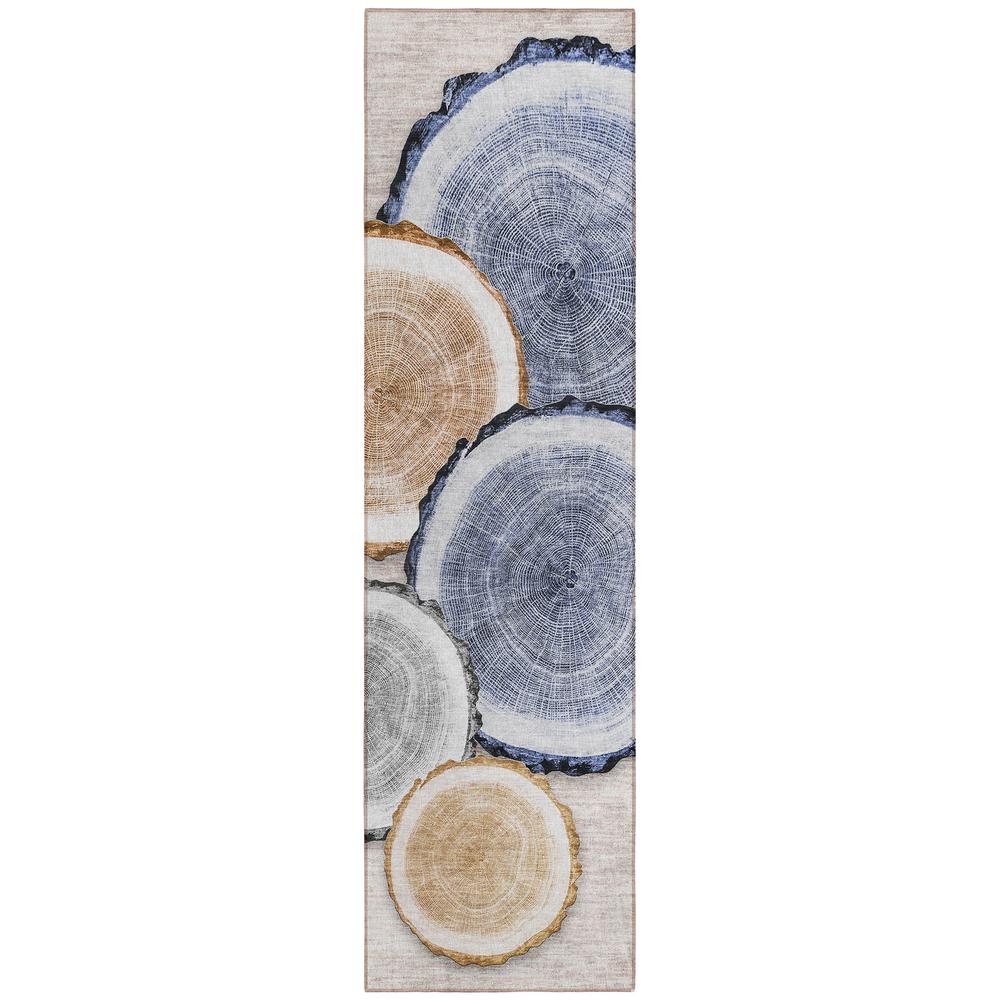 Chantille ACN575 Brown 2'3" x 7'6" Rug. Picture 1