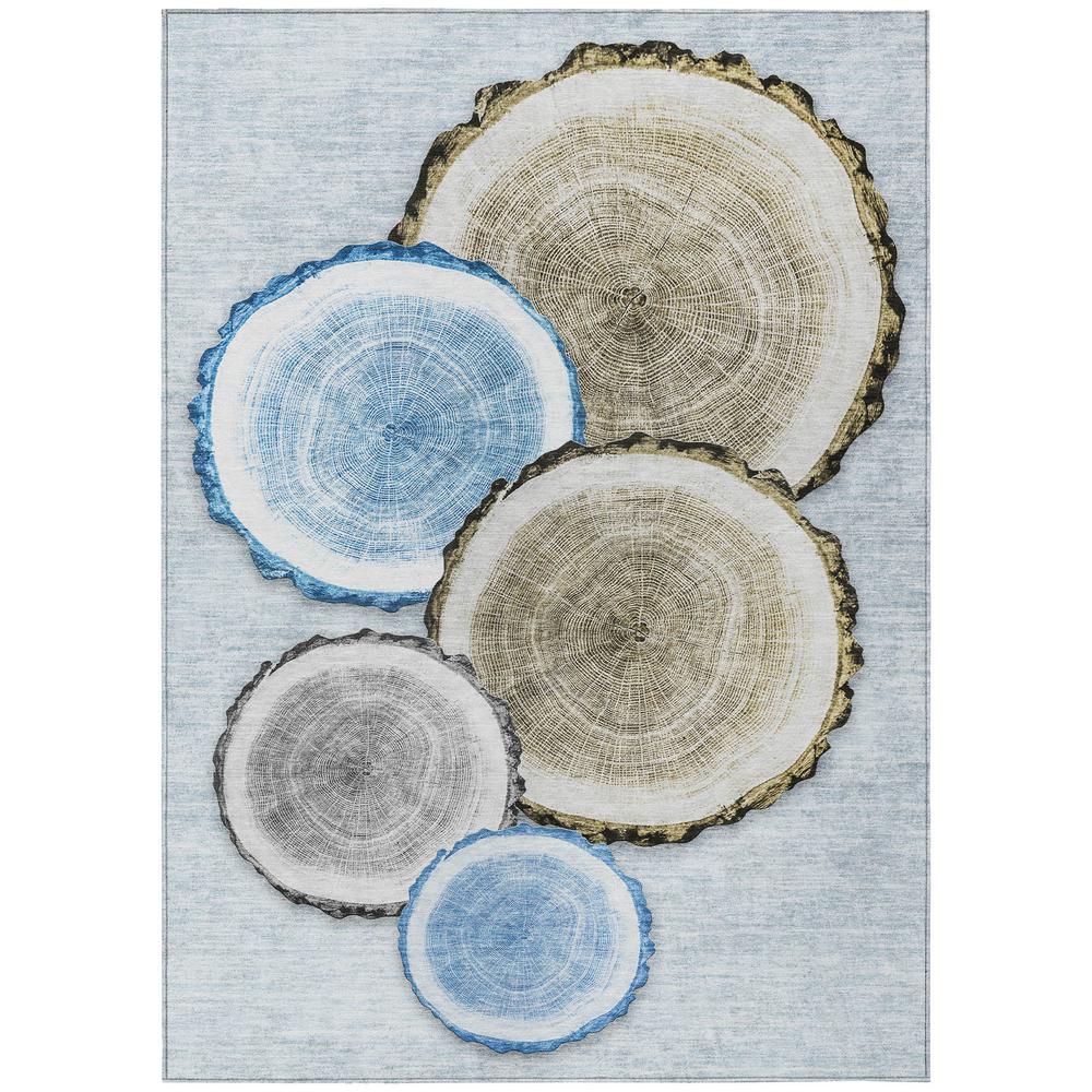Chantille ACN575 Blue 2'6" x 3'10" Rug. Picture 1
