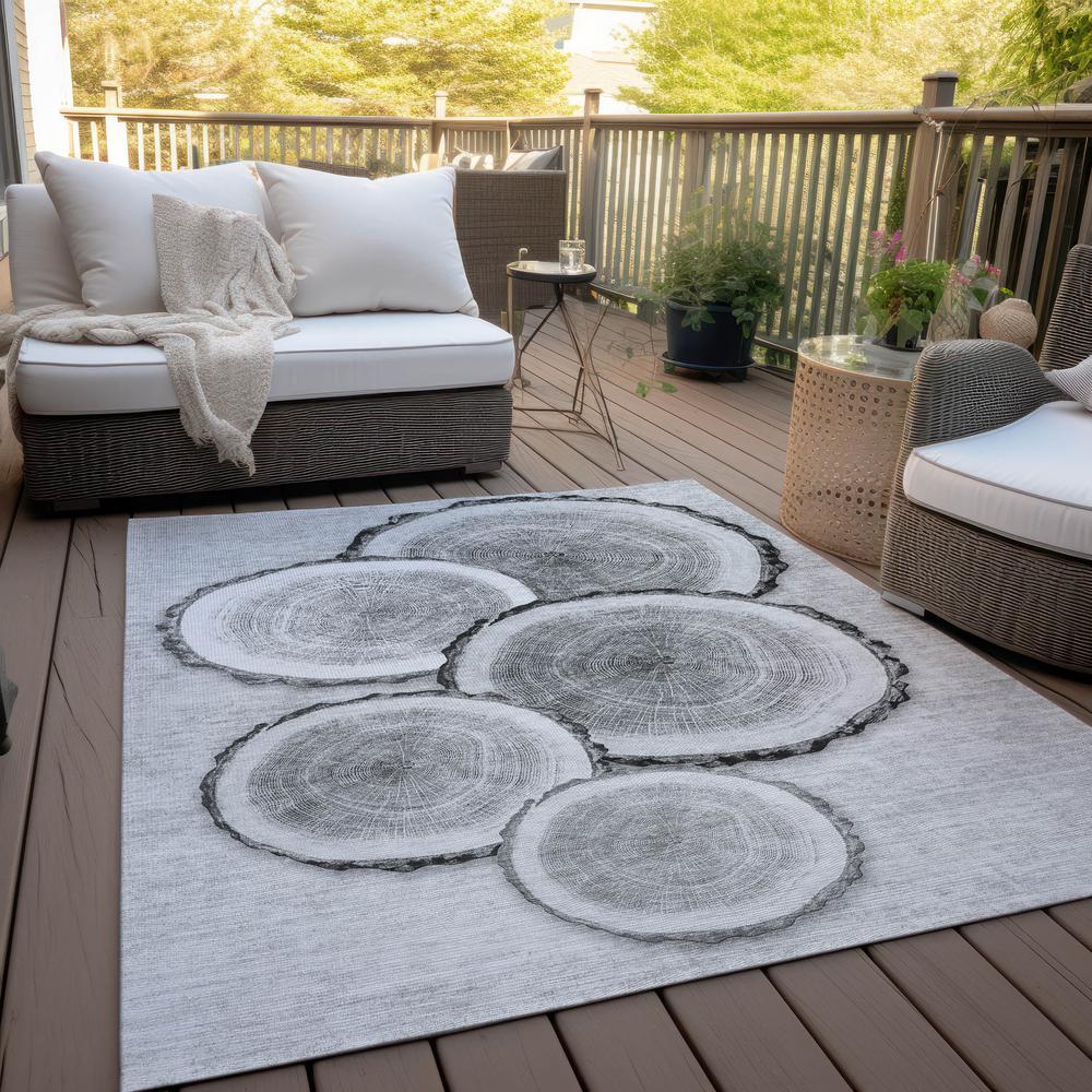 Chantille ACN575 Gray 2'6" x 3'10" Rug. Picture 8