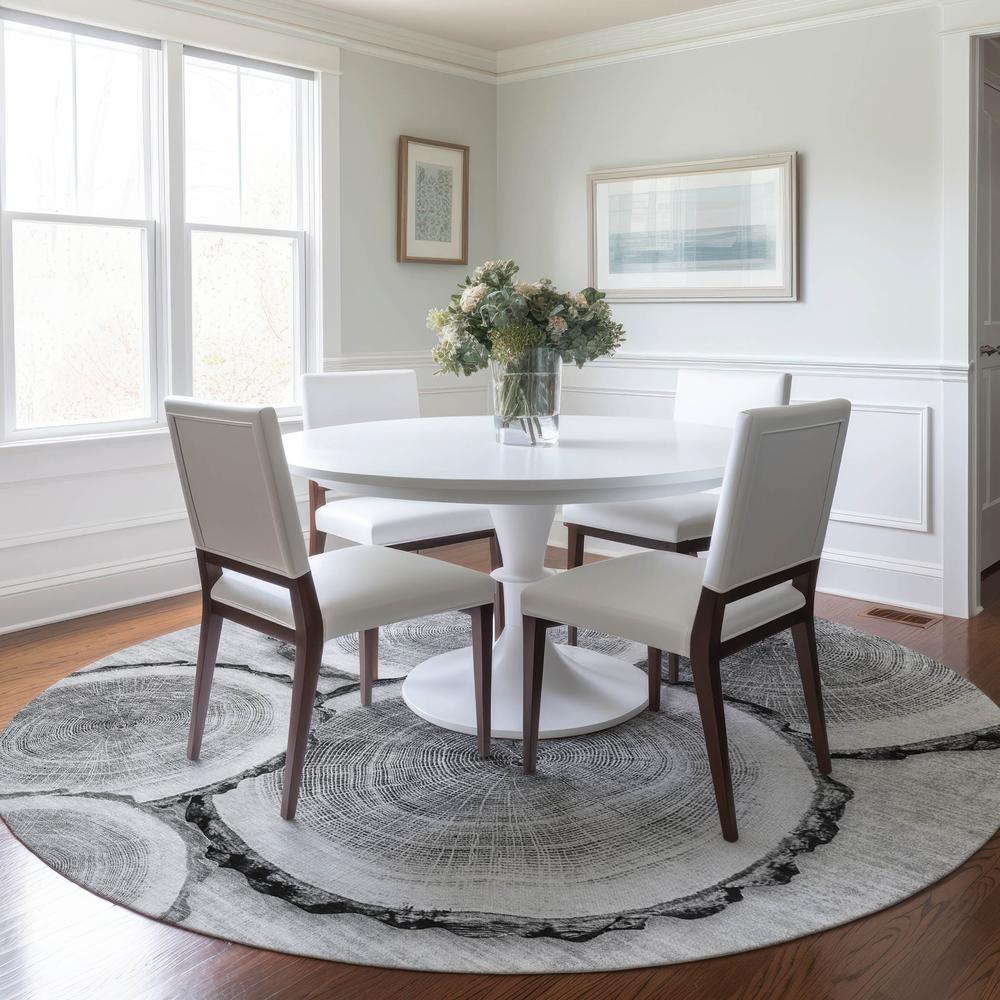 Chantille ACN575 Gray 8' x 8' Rug. Picture 6