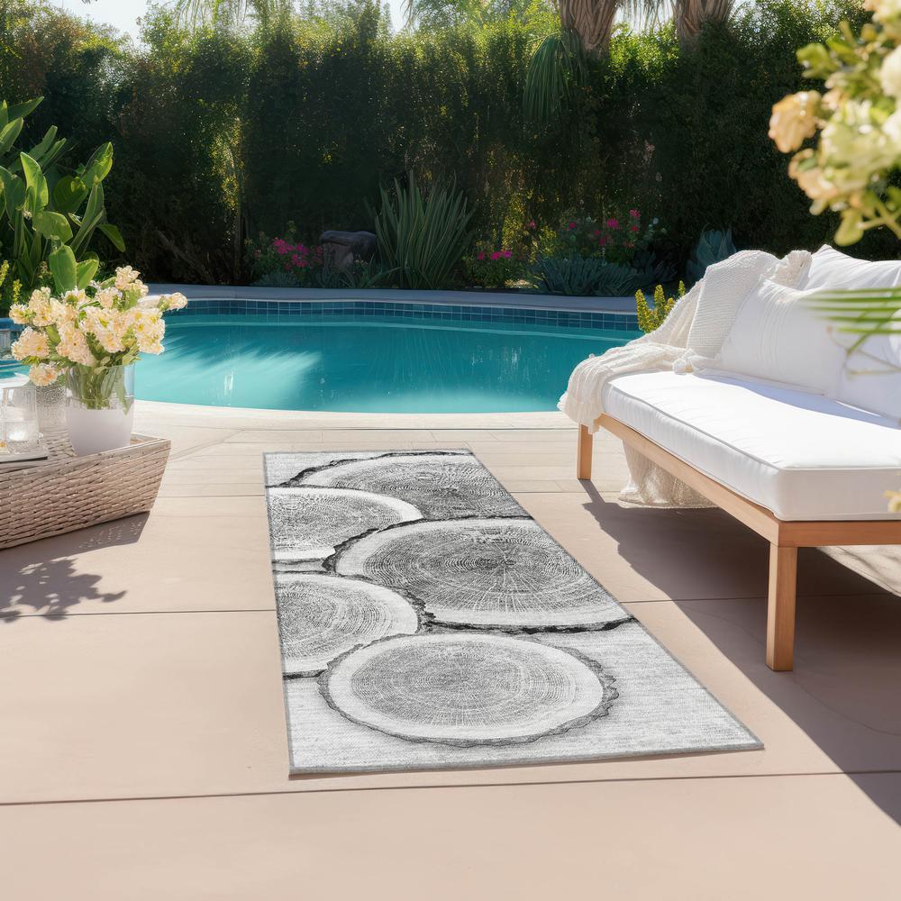 Chantille ACN575 Gray 2'3" x 7'6" Rug. Picture 7
