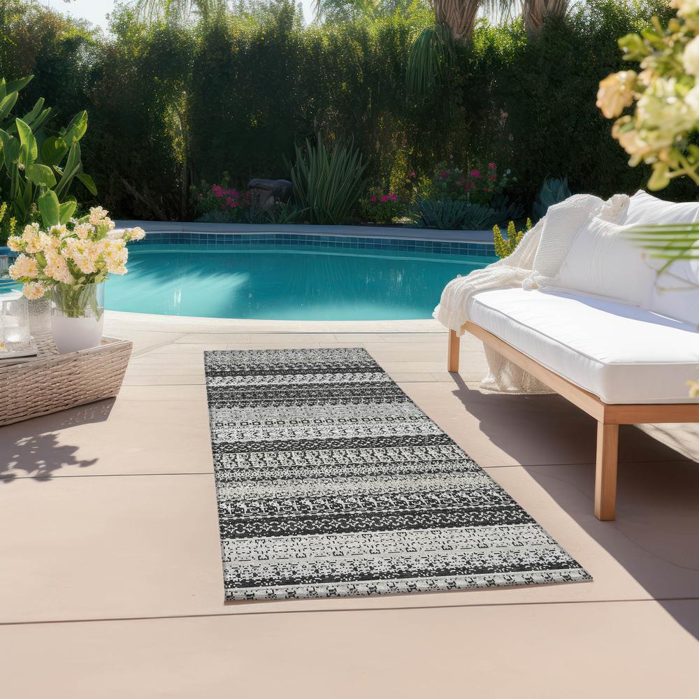 Chantille ACN576 Black 2'3" x 7'6" Rug. Picture 7