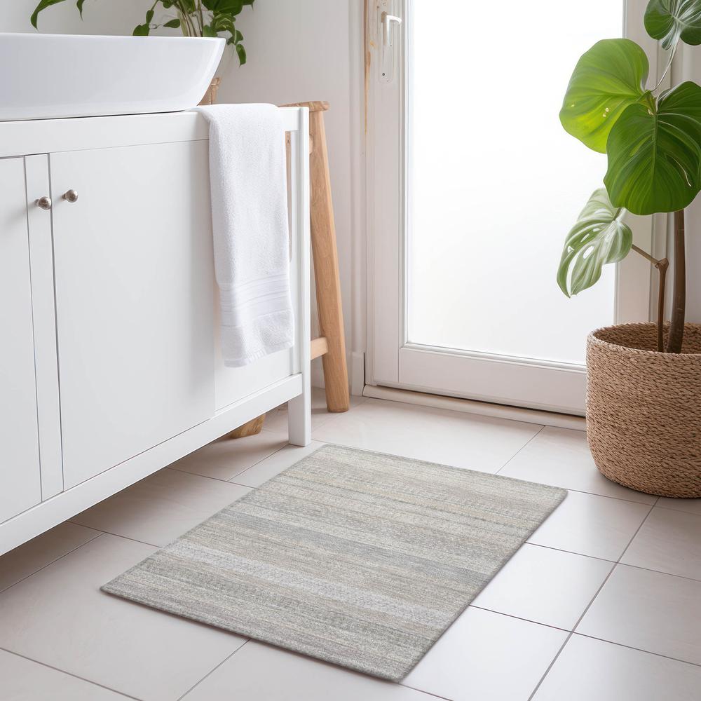 Chantille ACN576 Ivory 1'8" x 2'6" Rug. Picture 6