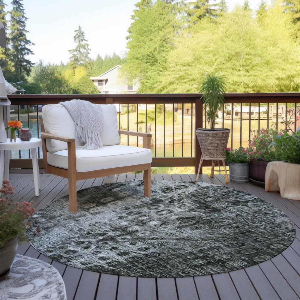 Chantille ACN577 Gray 8' x 8' Rug. Picture 7