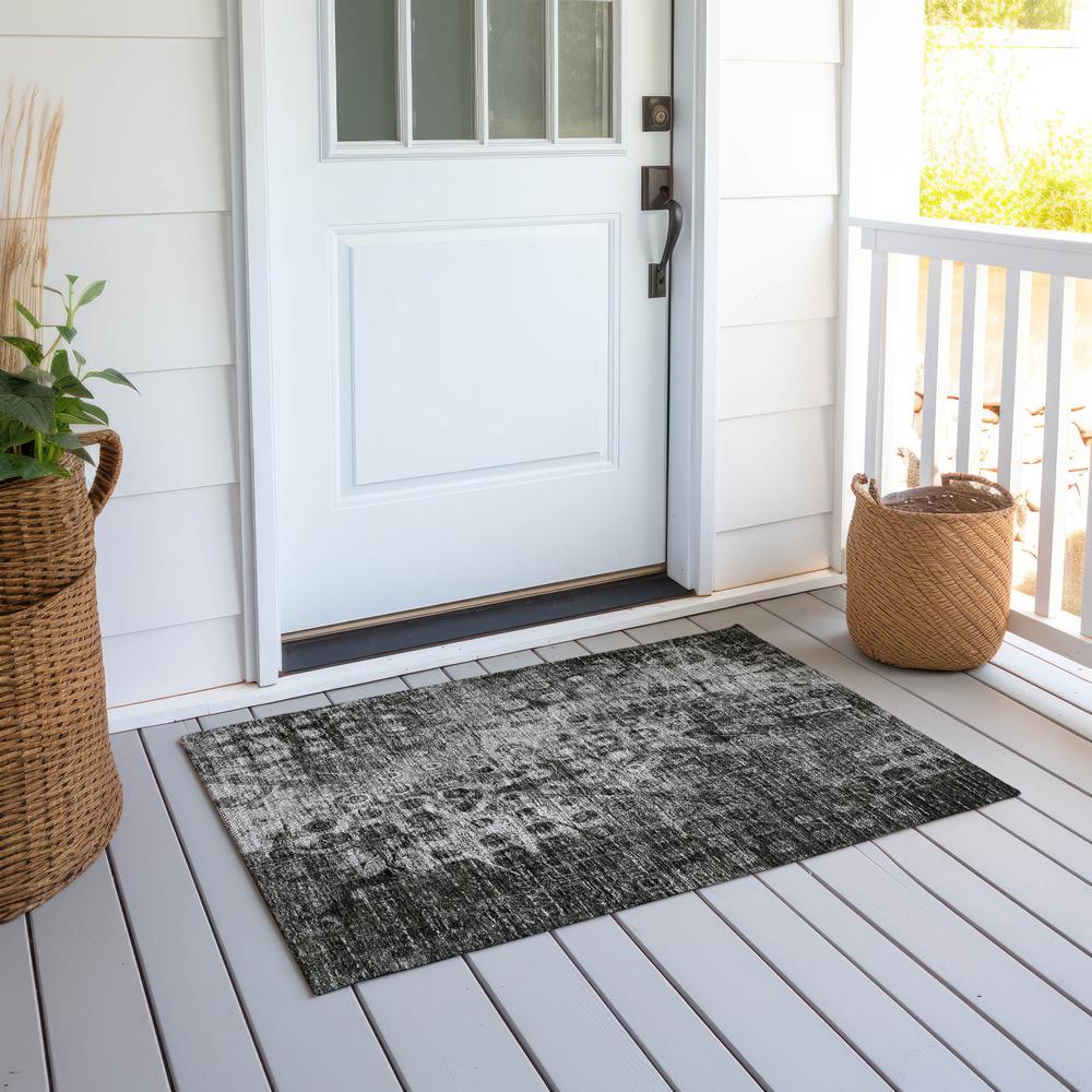 Chantille ACN577 Gray 1'8" x 2'6" Rug. Picture 8