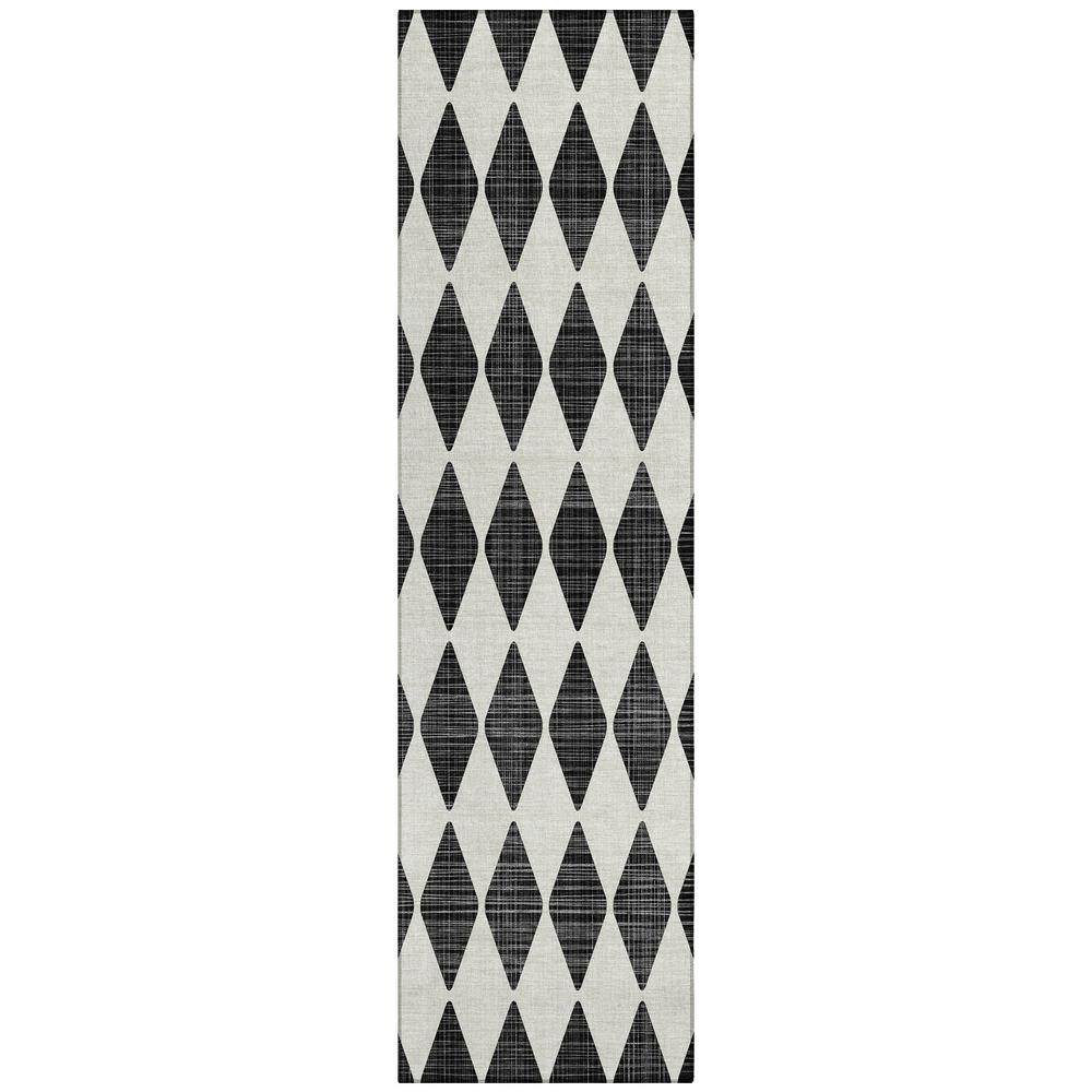Chantille ACN578 Black 2'3" x 7'6" Rug. Picture 1