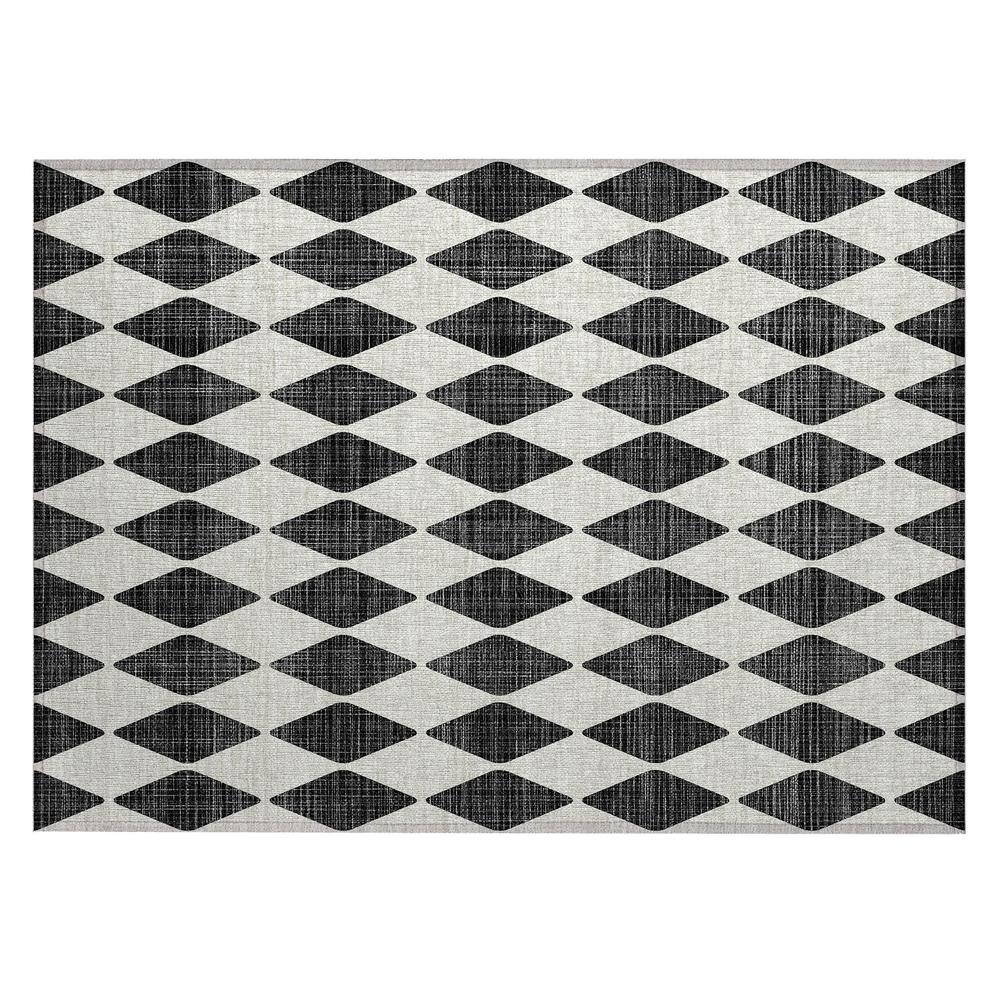 Chantille ACN578 Black 1'8" x 2'6" Rug. Picture 1