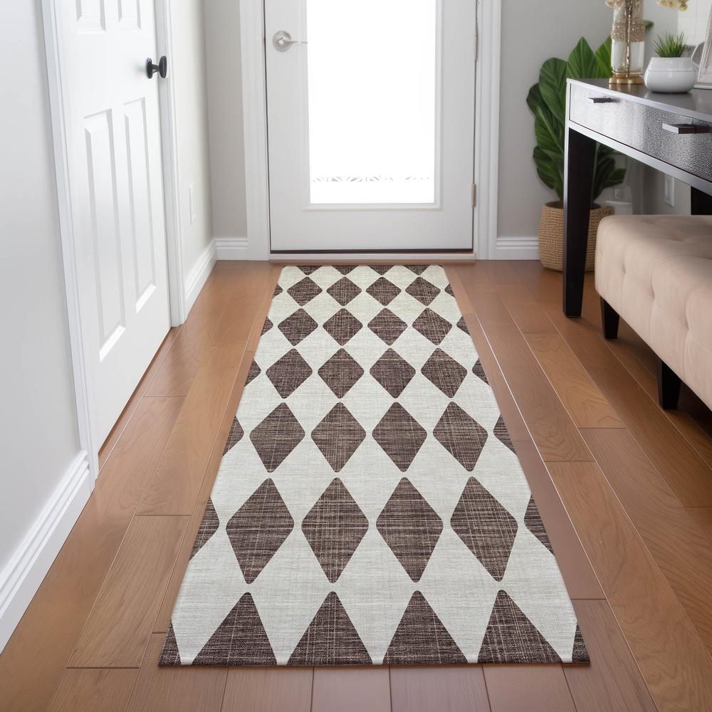 Chantille ACN578 Brown 2'3" x 7'6" Rug. Picture 6