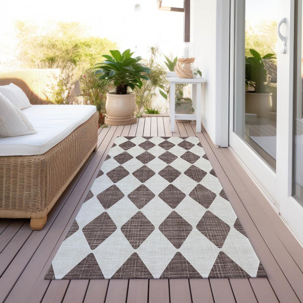 Chantille ACN578 Brown 2'3" x 7'6" Rug. Picture 7