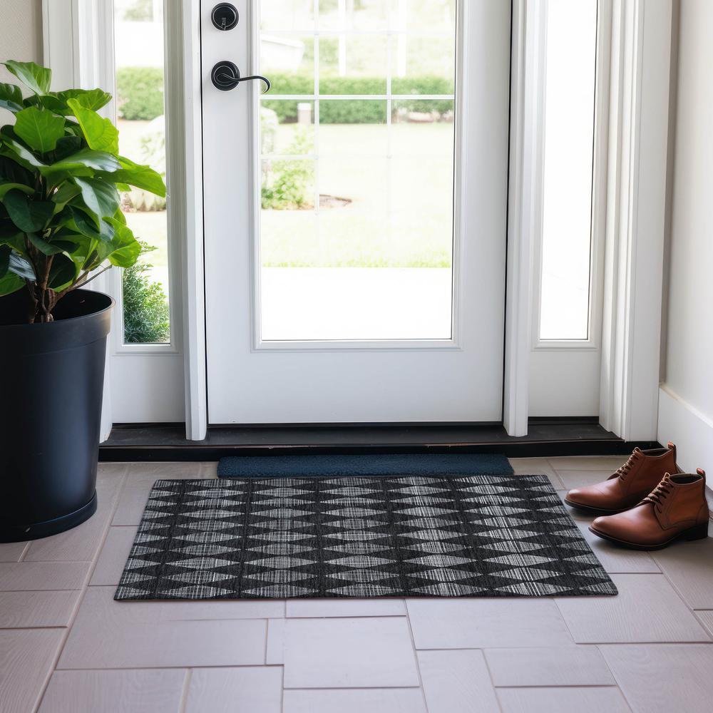 Chantille ACN578 Gray 1'8" x 2'6" Rug. Picture 6