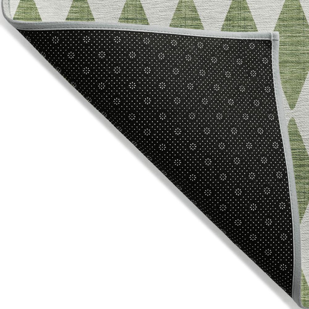 Chantille ACN578 Green 1'8" x 2'6" Rug. Picture 2