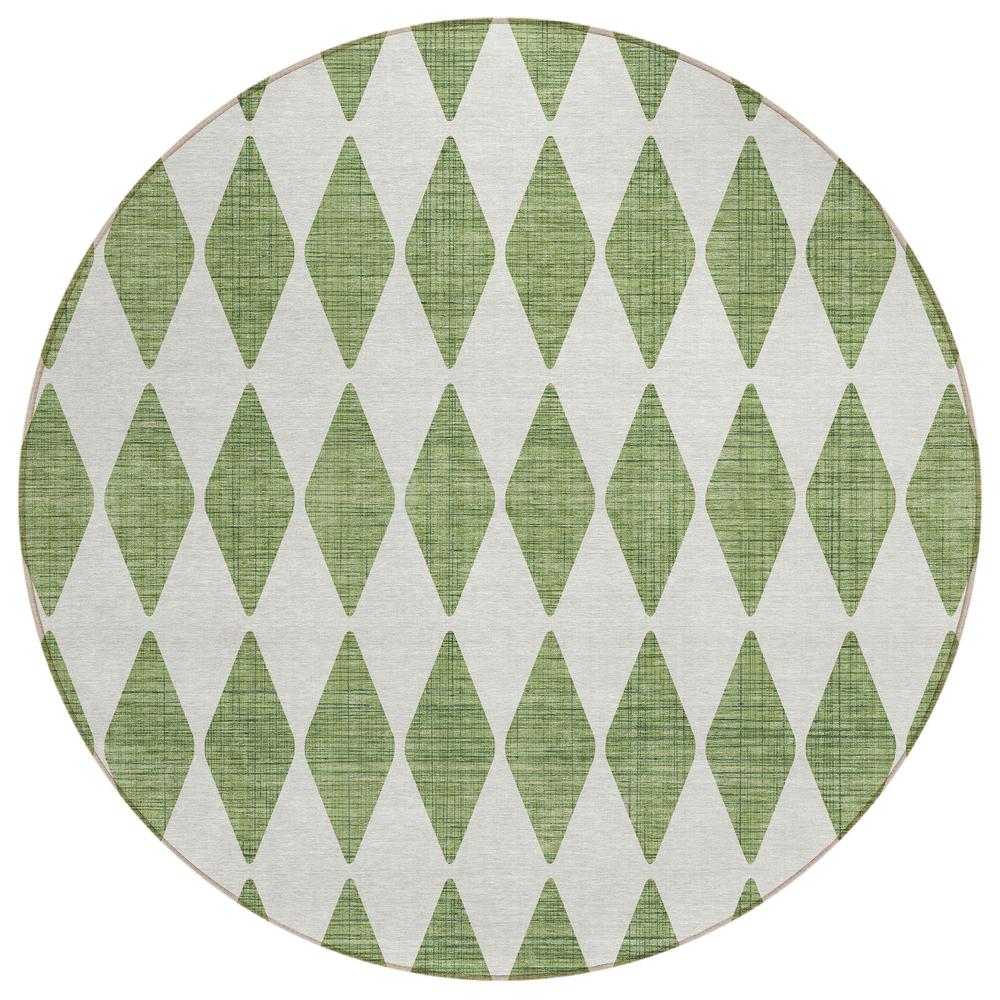 Chantille ACN578 Green 8' x 8' Rug. Picture 1
