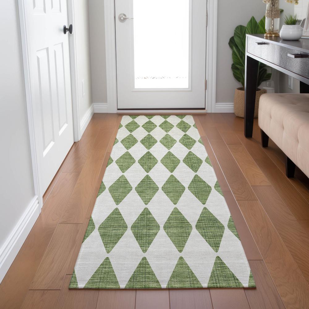 Chantille ACN578 Green 2'3" x 7'6" Rug. Picture 6